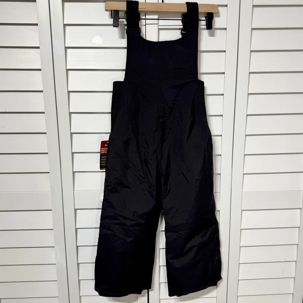 Outdoor Gear Toddler Peak Snow Bib Black Kids Boys Girls Winter Pants Size 4 NWT